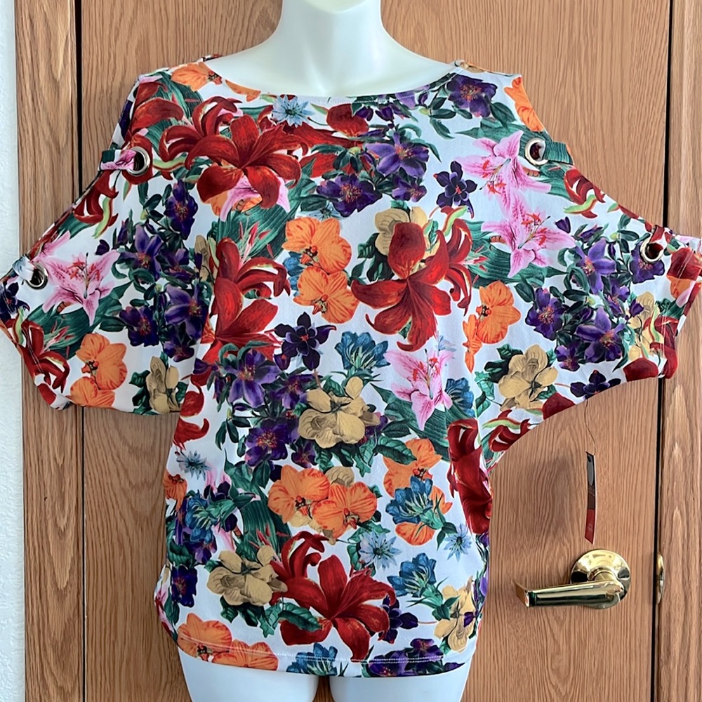 Brand new bold element cut to curve tops by Eden @ JCP